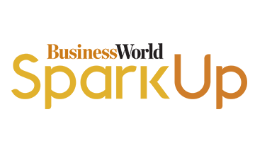 Business world spark up logo